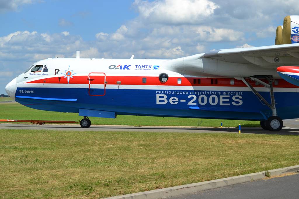 Beriev Be-200, the modern Russian water bomber - Blog Before